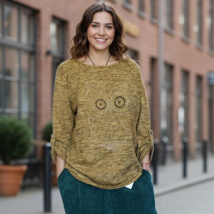 bluza-cu-model-bufnita-din-margele-aurii [5]