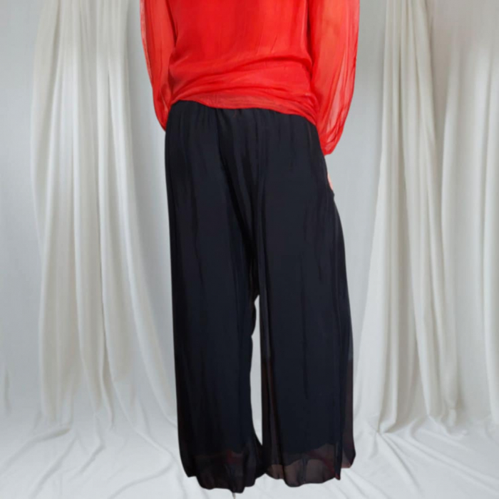 Bluza in doua culori rosu si negru cu anchior [6]