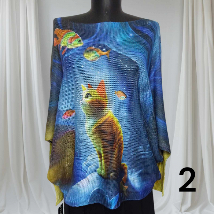 bluza-tip-fluture-cu-fir-lame-auriu-si-desen-pisica-scumpa [5]