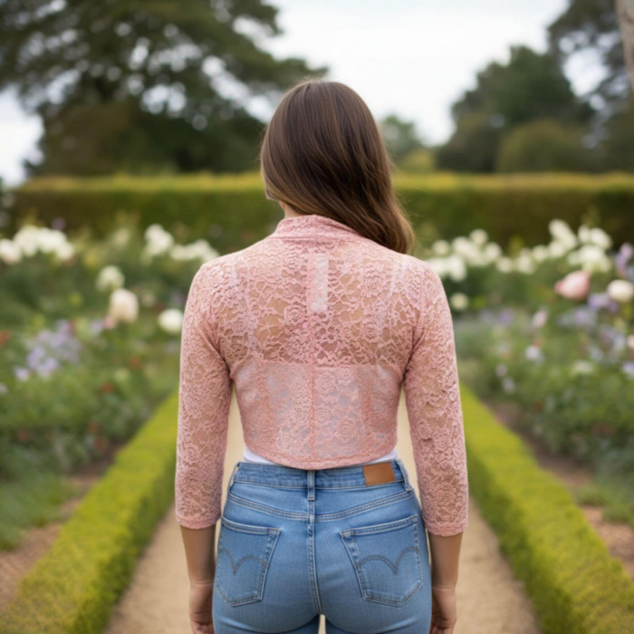 bolero-de-vara-din-dantela-roz-cu-maneci-lungi [2]