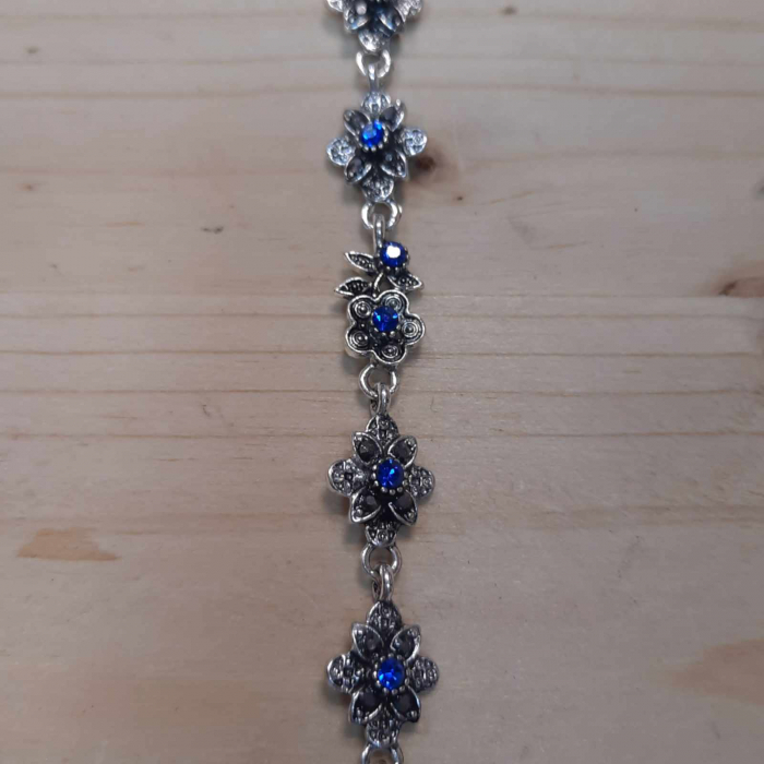 bratara din metal gablont cu pietre marcasite [1]