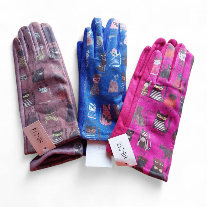 Manusi cu cinci degete si modele rase pisici [2]