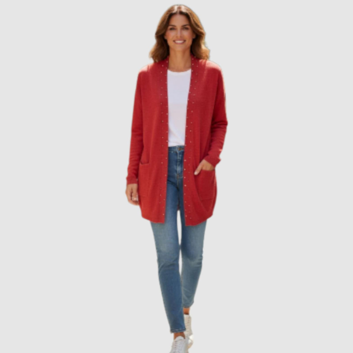 pulover-cardigan-visiniu-cu-perle-roz-pe-partea-din-fata [2]