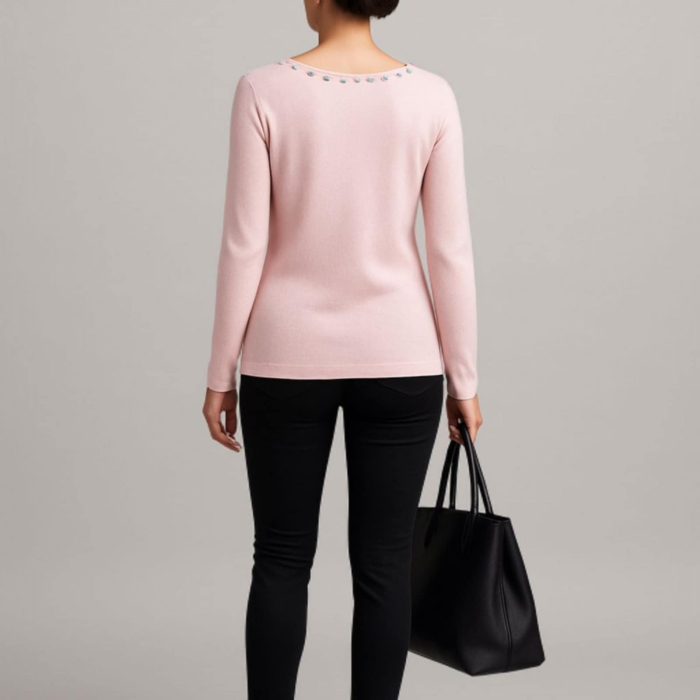 pulover cu pietre colorate [3]