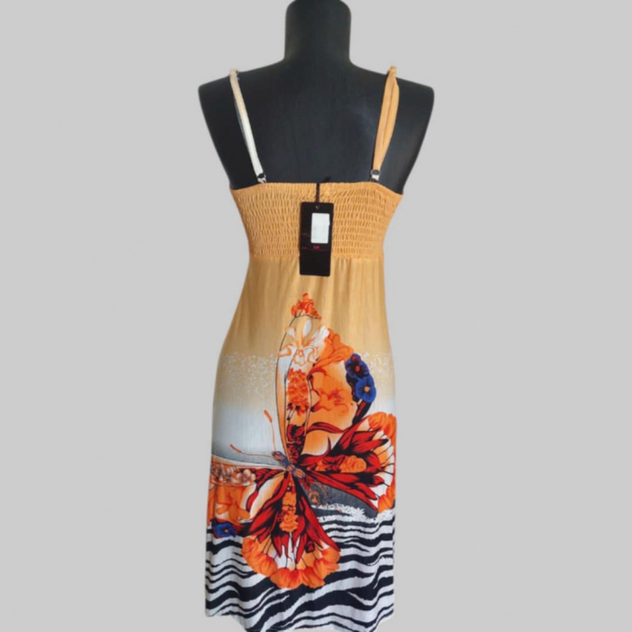 rochie-de-vara-cu-bretele-si-imprimeu-fluturele [2]