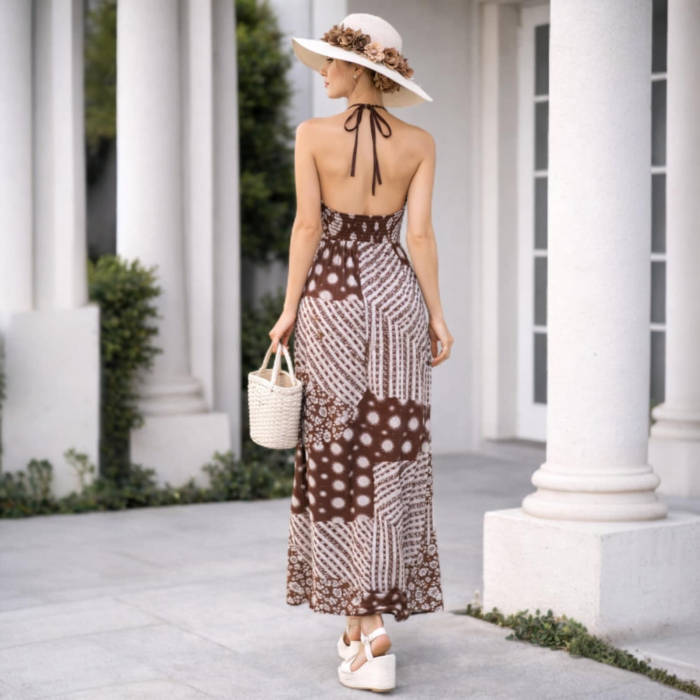 rochie-de-vara-din-bumbac-cu-bretele-legate-dupa-gat [2]