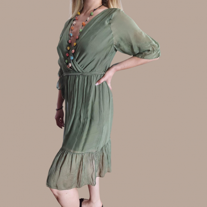 Rochie de vara Parte peste Parte din Matase [4]
