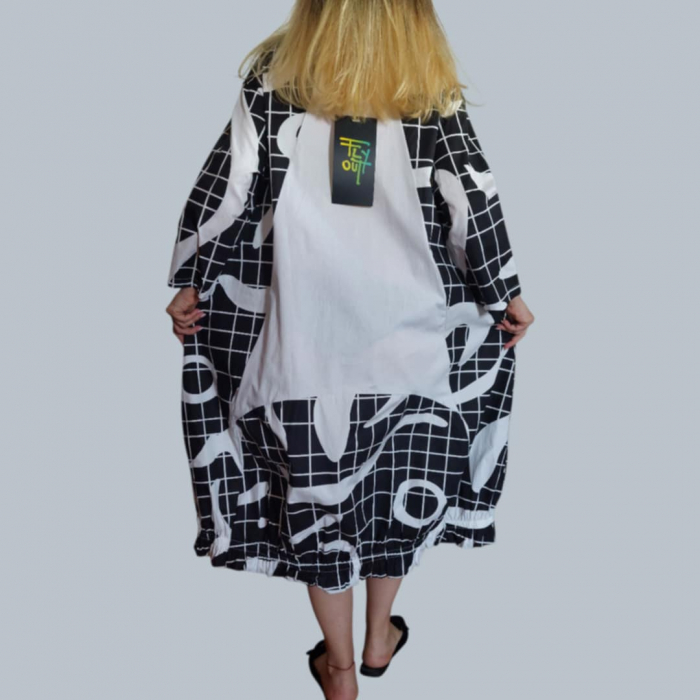Rochie din Bumbac pentru Marime Mare Tip Gogosar [3]