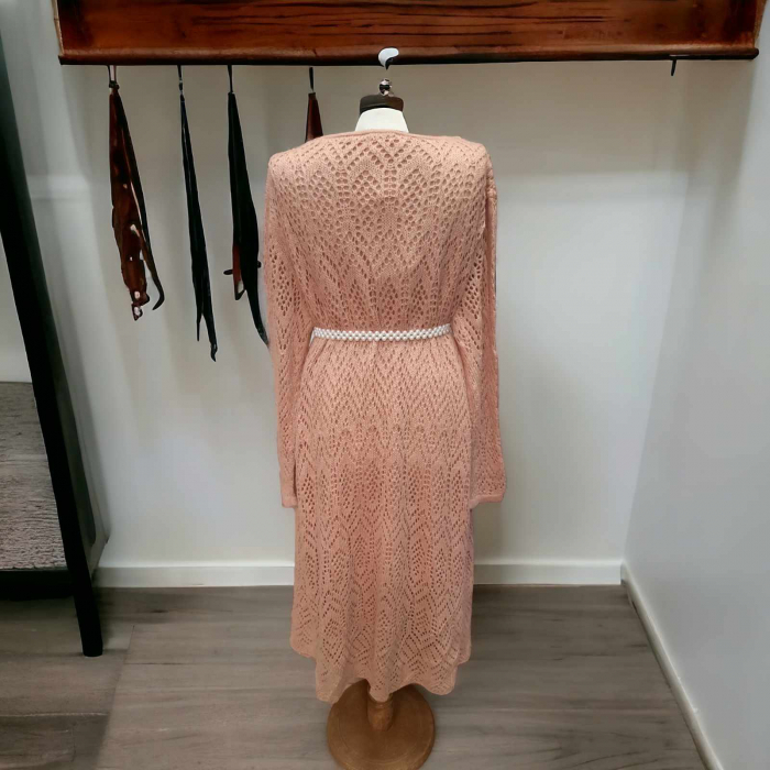 rochie eleganta dantela tricot [2]