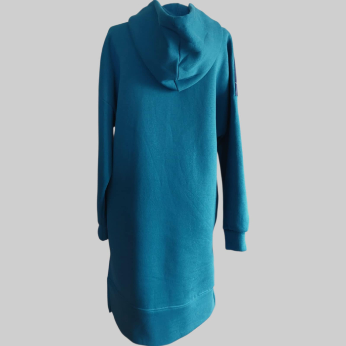 Rochie Fond Albastru pentru Colanti Tip Hanoraccu Multe Pisici [2]