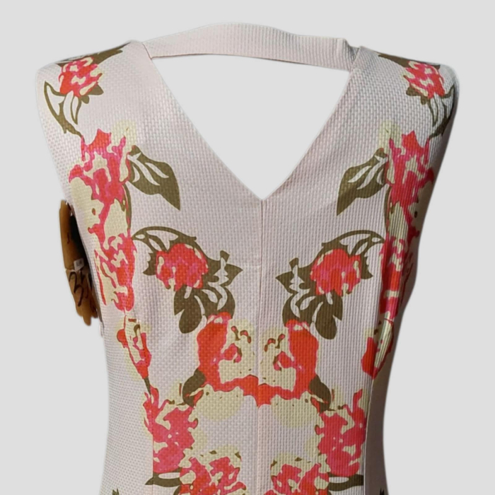 Rochie office motive florale [3]