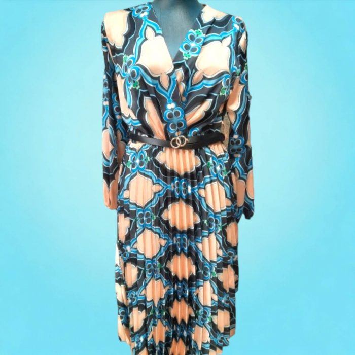 rochie scurta plisata [2]