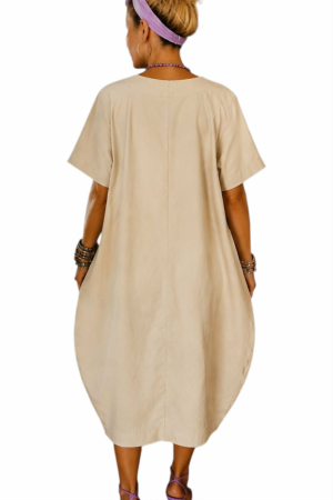 Rochie din vascoza tip gogosar cu floare din volanase dantela fina [1]