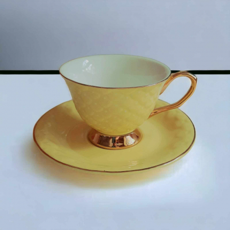 Cani/Seturi - cescuta si farfurioara eleganta pentru ceai cafea