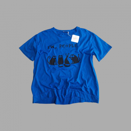 Bluza din bumbac si desene pisici [2]