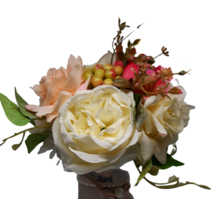 Buchet flori din plastic [2]