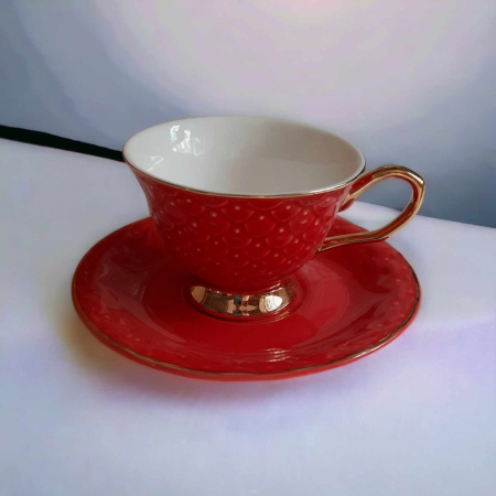 cescuta si farfurioara eleganta pentru ceai cafea [1]