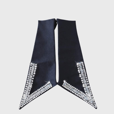 Chokere & Gulere & Masti - Guler ascutit elegant detasabil cu pietre argintii