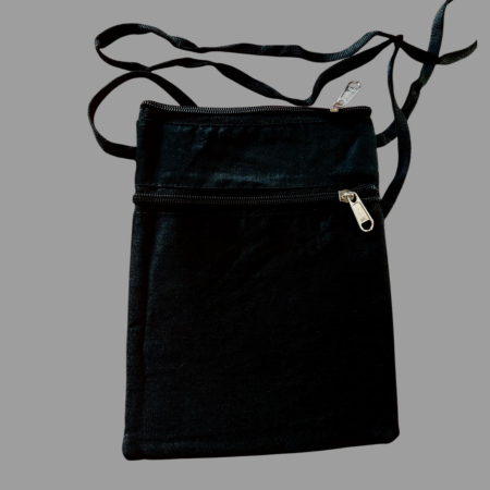 Gentuta tip borseta din material textil si camila  brodata [2]