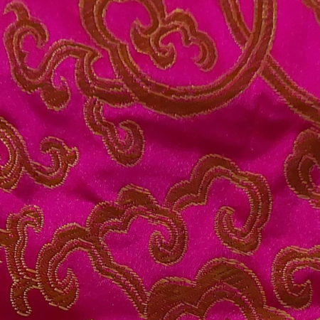 Portofel tip punguta eleganta brodata din matase chinezeasca [2]