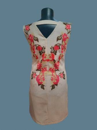 Rochie office motive florale [1]