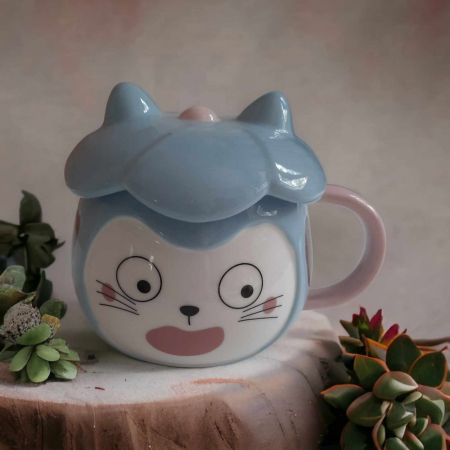 cana pisica din ceramica cu capac [2]