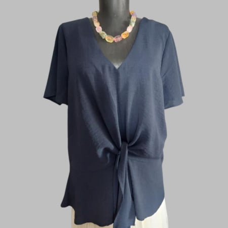 Bluze vascoza - Bluza Stransa in Fata cu Decolteu Anchior