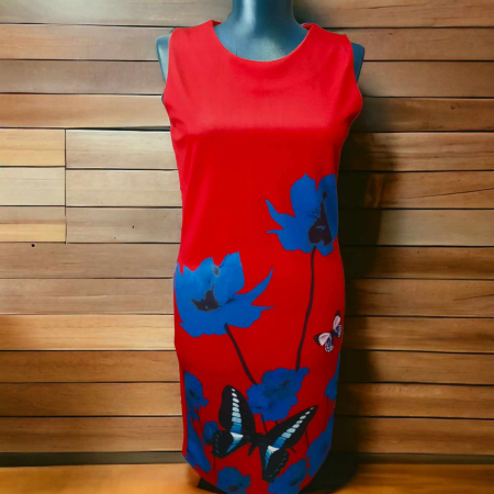 Promotii sezon cald - rochie de vara cu imprimeu floral