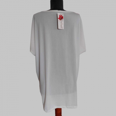 Bluza de vara cu imprimeu caine pentru marime mare [1]