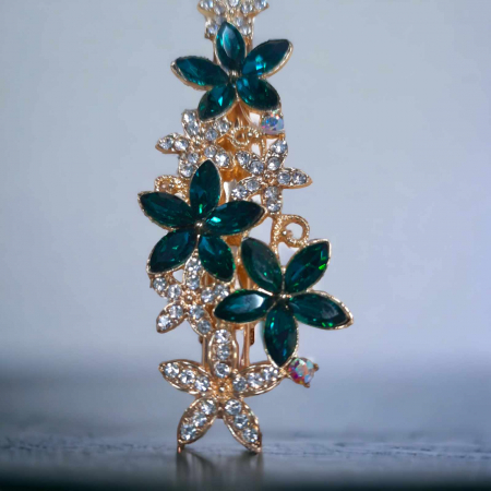 Accesorii par - clama pentru par cu pietre