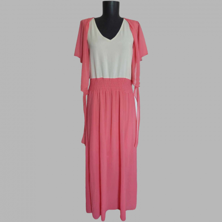 rochie-de-vara-lunga-din-voal-cu-bolero-cusut [1]