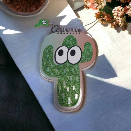 Agenda - Agenda in forma de cactus cu breloc