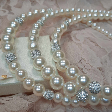 Accesorii - bentita perle si strasuri
