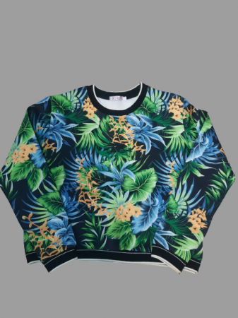 Bluza neopren imprimeu floral [1]