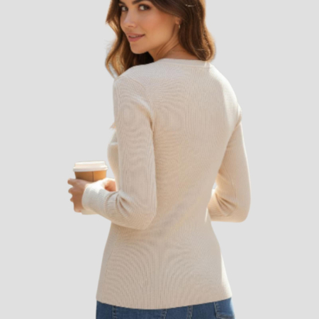 bluza tricot cu snur sclipici argintiu [2]