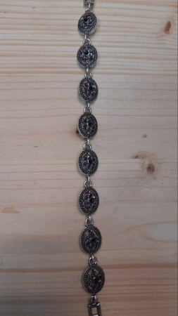 bratara din metal gablont cu pietre marcasite [1]