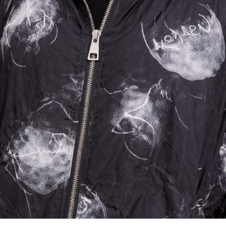 Cardigan din fas cu maneca pana la cot si gluga [2]