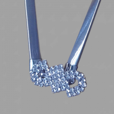 Curele - curea elastica din metal cu fundita la prindere