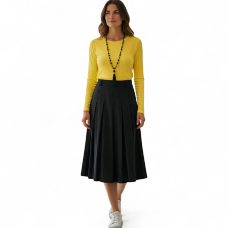 Fusta  groasa cu pense pe partea din fata [2]