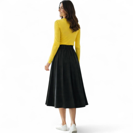 Fusta  groasa cu pense pe partea din fata [3]