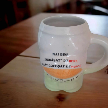 Decoratiuni pentru casa - Halba cu Mesaj Haios