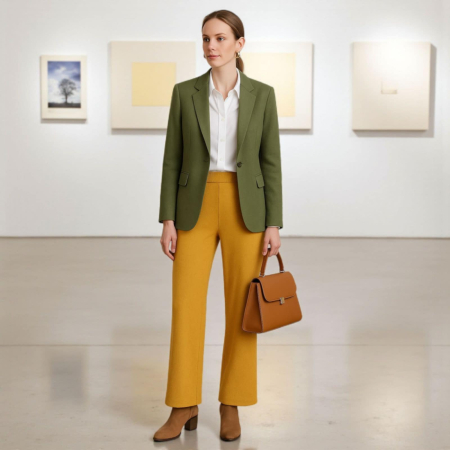 Pantaloni bumbac & vascoza - Pantaloni din tricot pentru sezonul rece