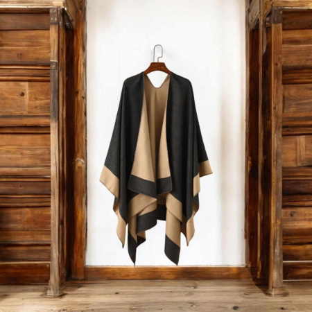 poncho-generos-pentru-sezonul-rece-gri-si-negru [3]