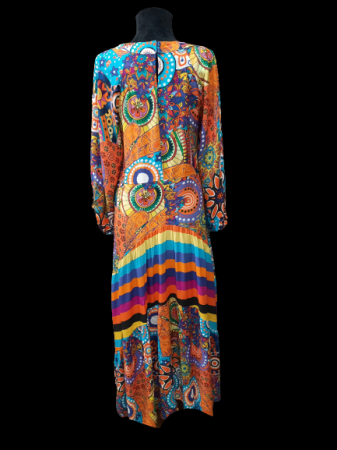 rochie ampla din vascoza colorata [3]