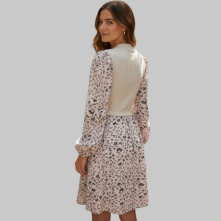 rochie-cu-imprimeu-floral-pentru-toamna-primavara [3]