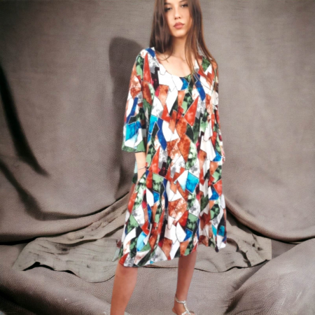 Rochii vascoza - Rochie de Vara Colorata