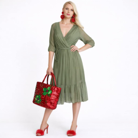 Rochie de vara Parte peste Parte din Matase [1]