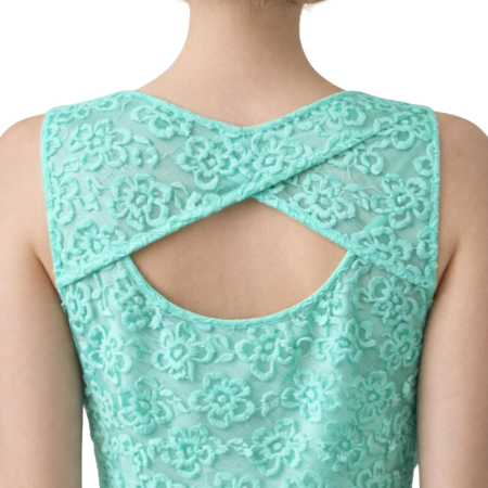 Rochie de vara eleganta din voal si dantela [1]