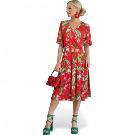 Rochii sezon cald - rochie-din-lycra-cu-decolteu-parte-peste-parte