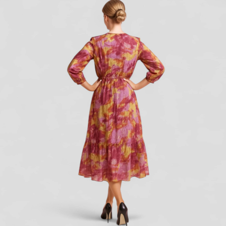 rochie matase cu volane [1]